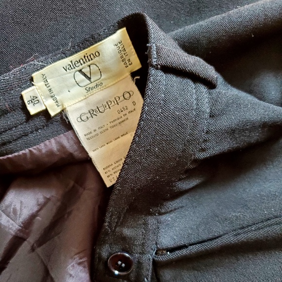 Valentino Vintage Wool Skirt - Picture 4 of 5